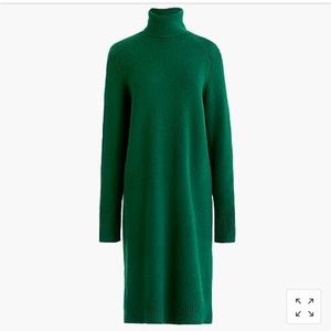 J. Crew NWT Turtleneck dress in supersoft …
